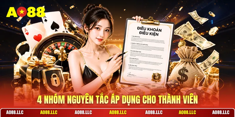4 nhóm nguyên tắc áp dụng cho thành viên