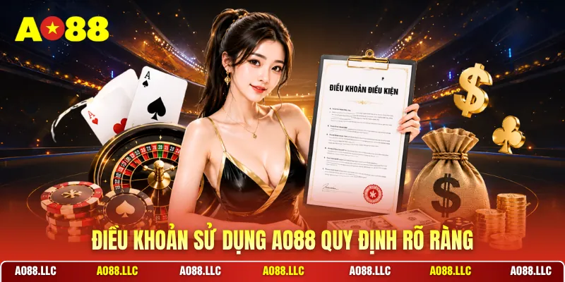 Điều khoản sử dụng AO88 quy định rõ ràng