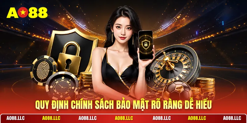 Quy định chính sách bảo mật rõ ràng dễ hiểu