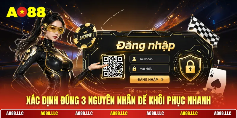 Xác định đúng 3 nguyên nhân để khôi phục nhanh